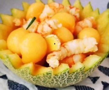 又吃虾又吃哈密瓜  第2张